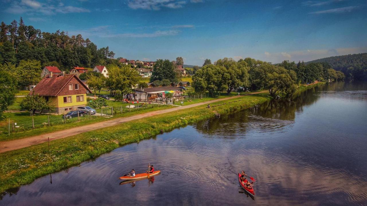 Camping Prima Hotel Tyn nad Vltavou Exterior photo